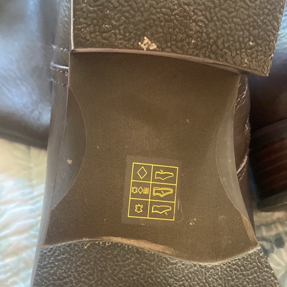 Sz 41 dark brown EUC Regarde le Ciel tall boots - Picture 2 of 4